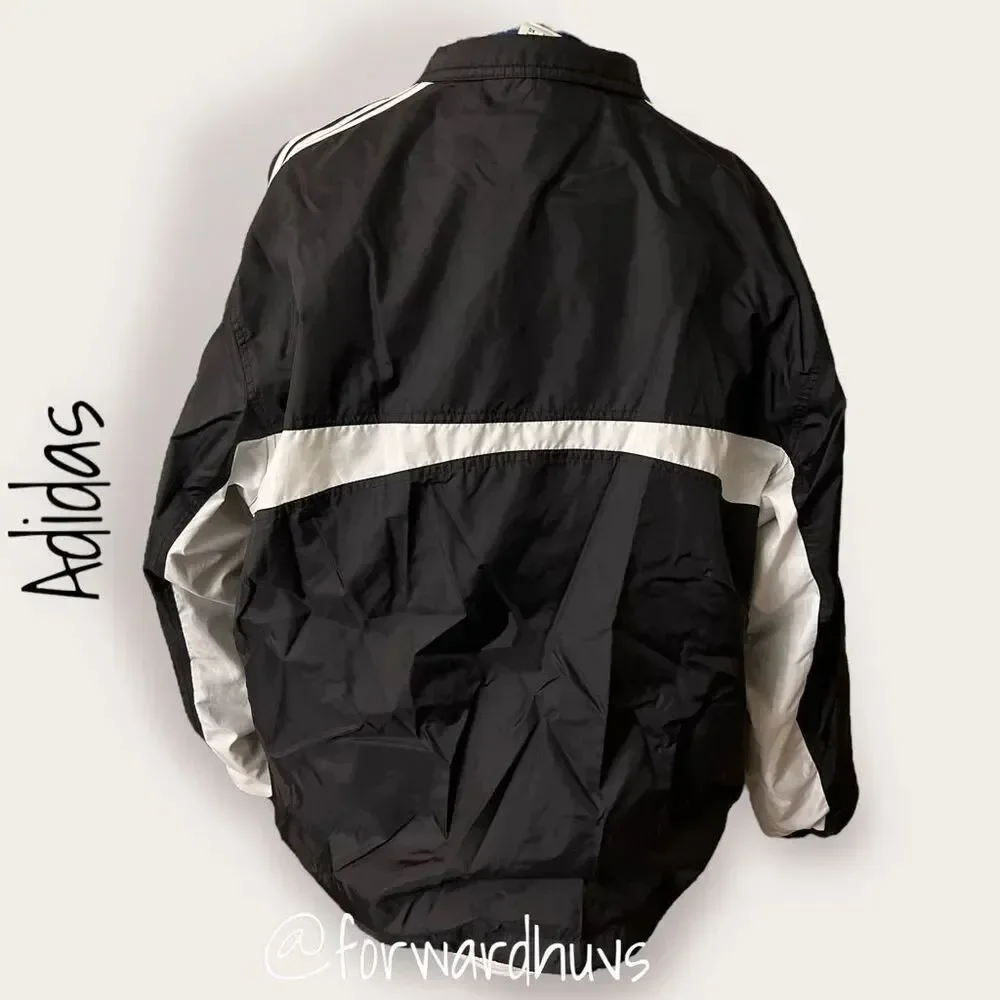 Adidas Gender Neutral Vintage Wind Jacket Size XL